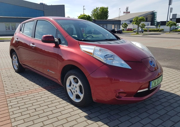 Nissan Leaf cena 38900 przebieg: 134408, rok produkcji 2015 z Włocławek małe 191